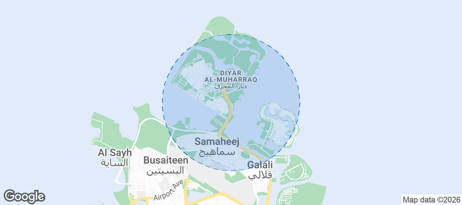 Marassi Al Bahrain Airbnb map